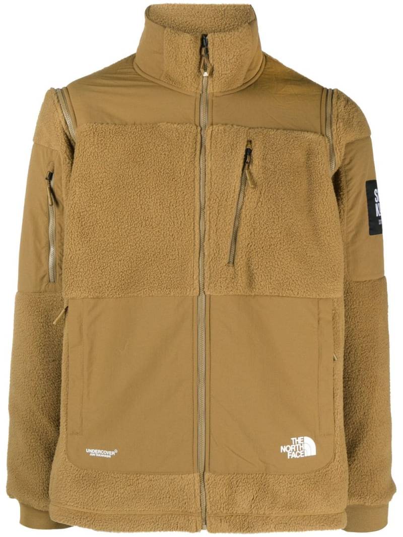 The North Face x Undercover Project zip-off fleece jacket - Brown von The North Face