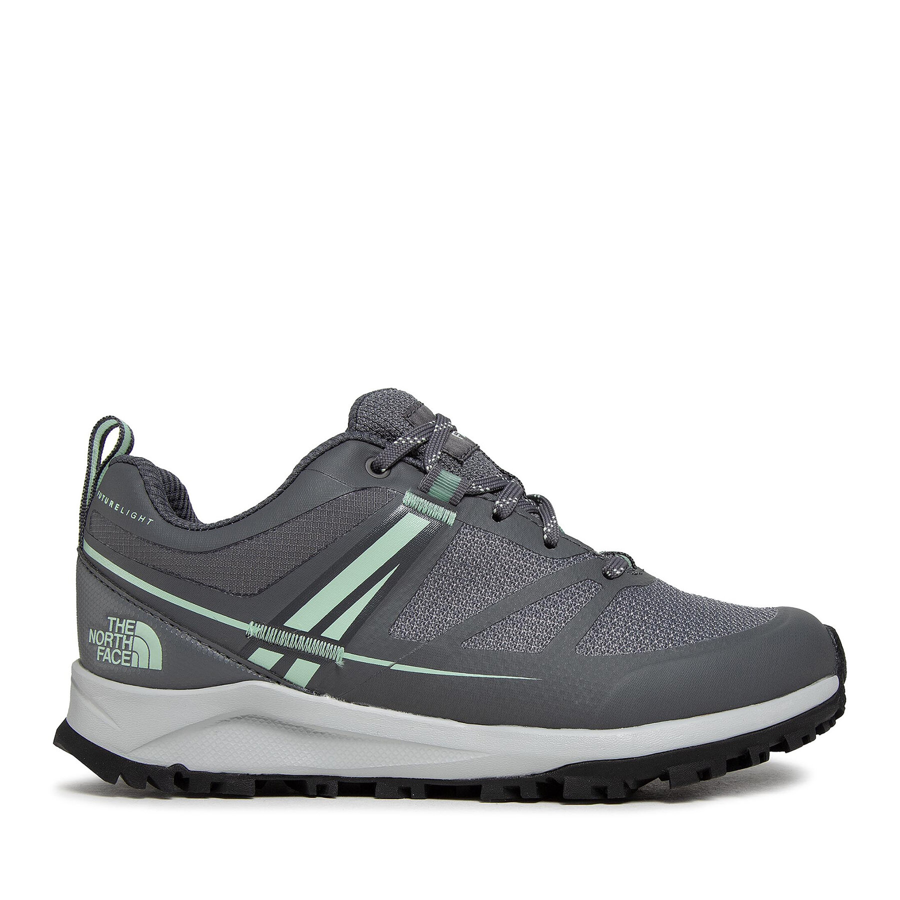 Trekkingschuhe The North Face Litewave Futurelight NF0A4PFHZR4 Zinc Grey/Green Mist von The North Face