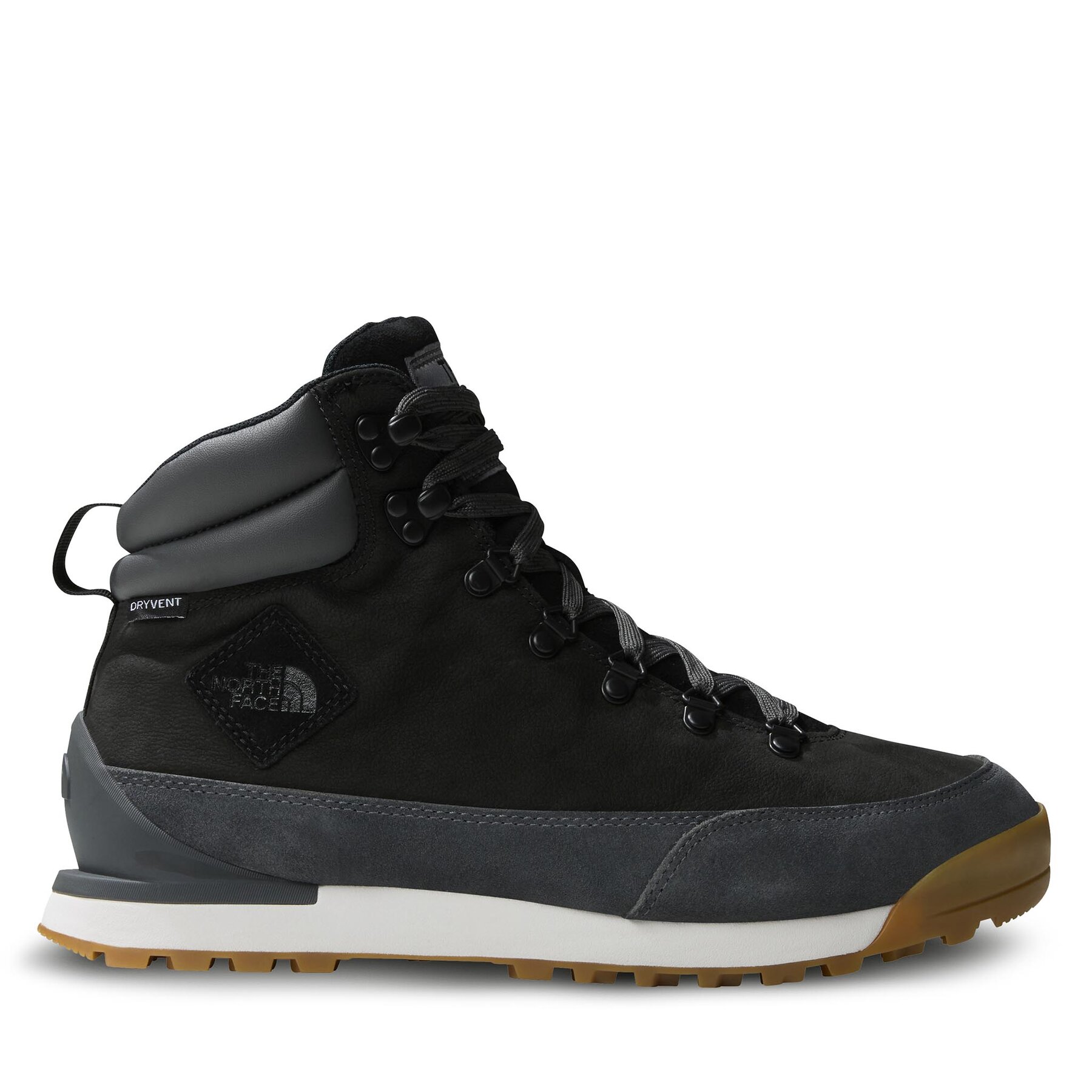 Trekkingschuhe The North Face M Back-To-Berkeley Iv Leather WpNF0A817QKT01 Tnf Black/Asphalt Grey von The North Face
