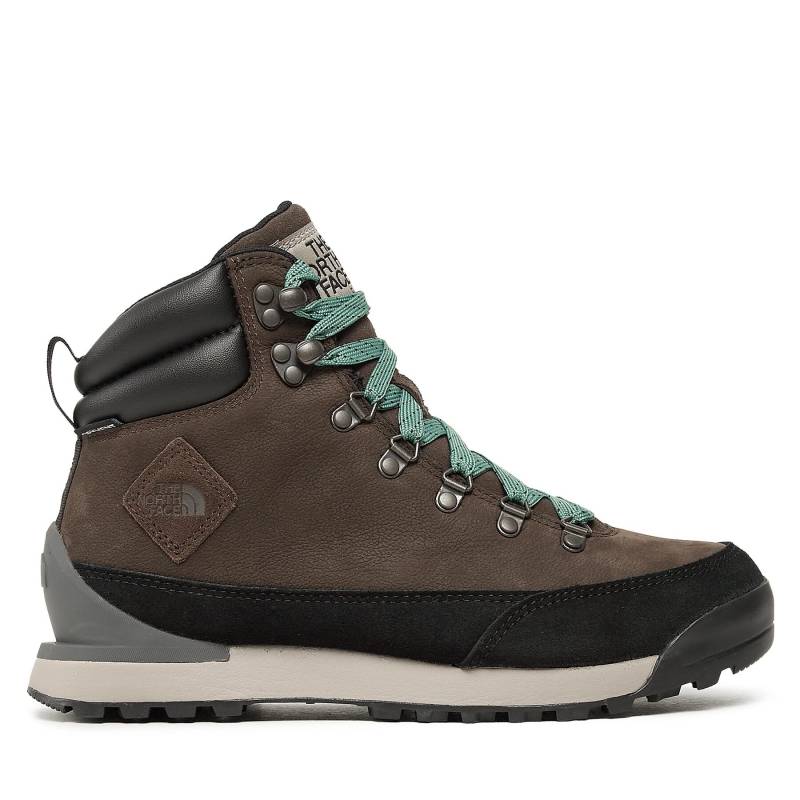 Trekkingschuhe The North Face M Back-To-Berkeley Iv Leather WpNF0A817QZN31 Demitasse Brown/Tnf Black von The North Face