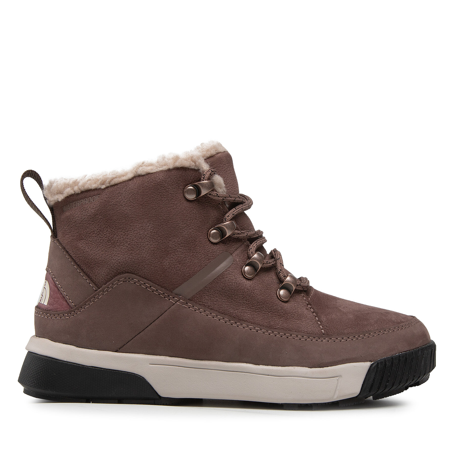 Schnürstiefeletten The North Face Sierra Mid Lace Wp NF0A4T3X7T71 Deep Taupe/Wild Ginger von The North Face