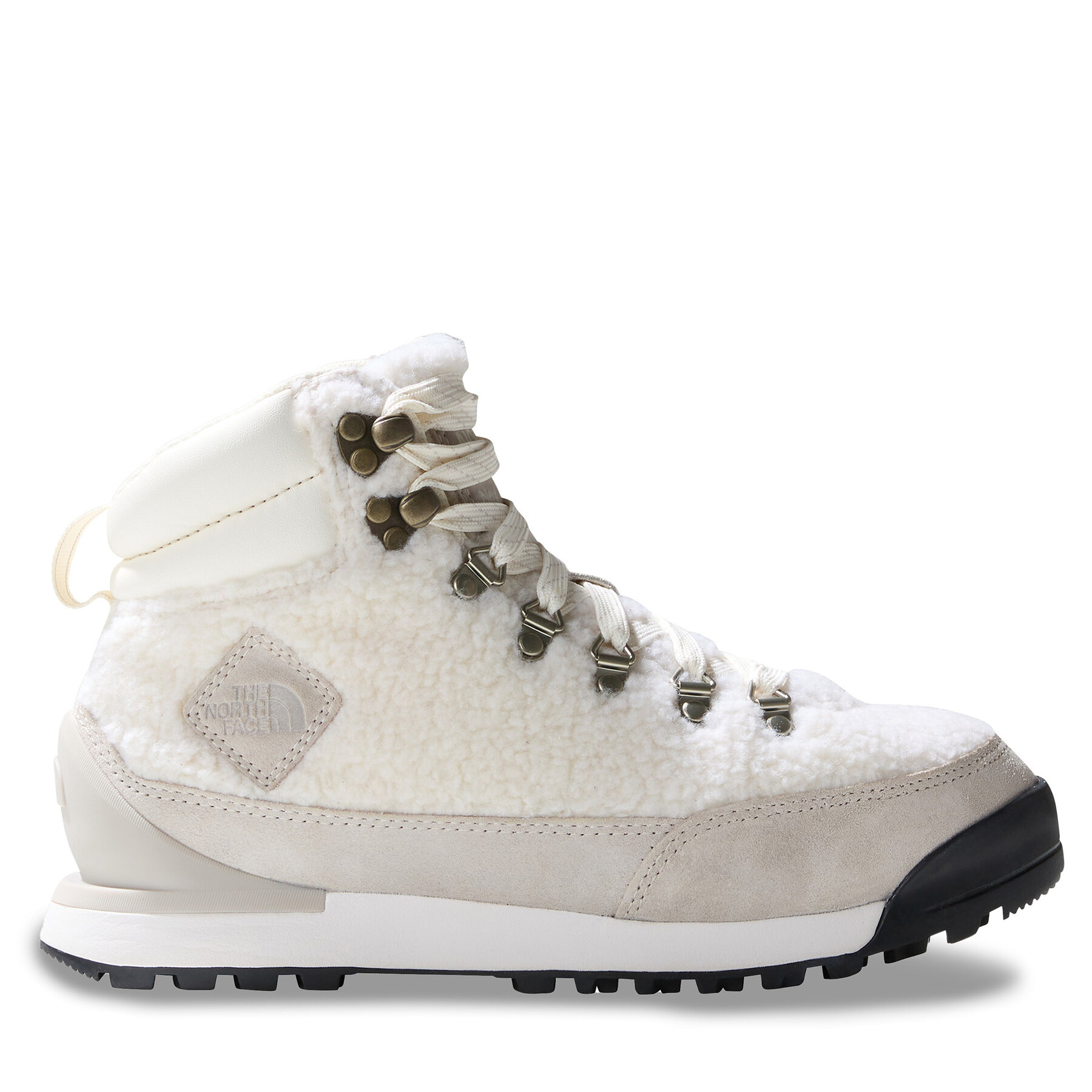 Trekkingschuhe The North Face W Back-To-Berkeley Iv High PileNF0A817832F1 Gardenia White/Silvergrey von The North Face