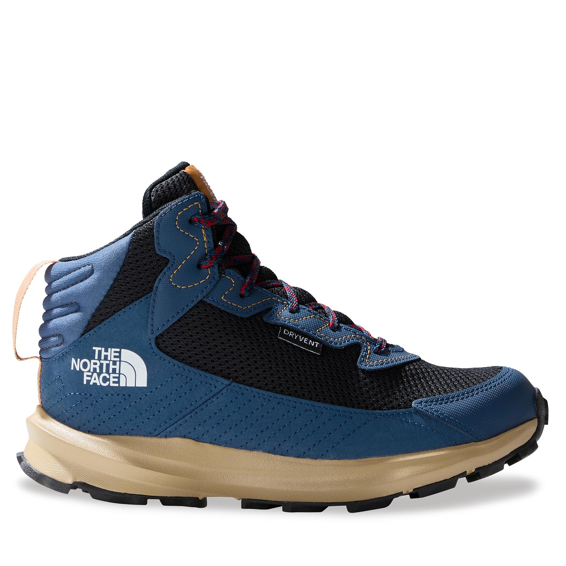 Trekkingschuhe The North Face Y Fastpack Hiker Mid WpNF0A7W5VVJY1 Shady Blue/Tnf White von The North Face
