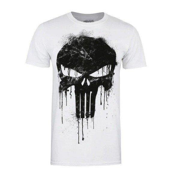 Tshirt Herren Weiss XL von The Punisher