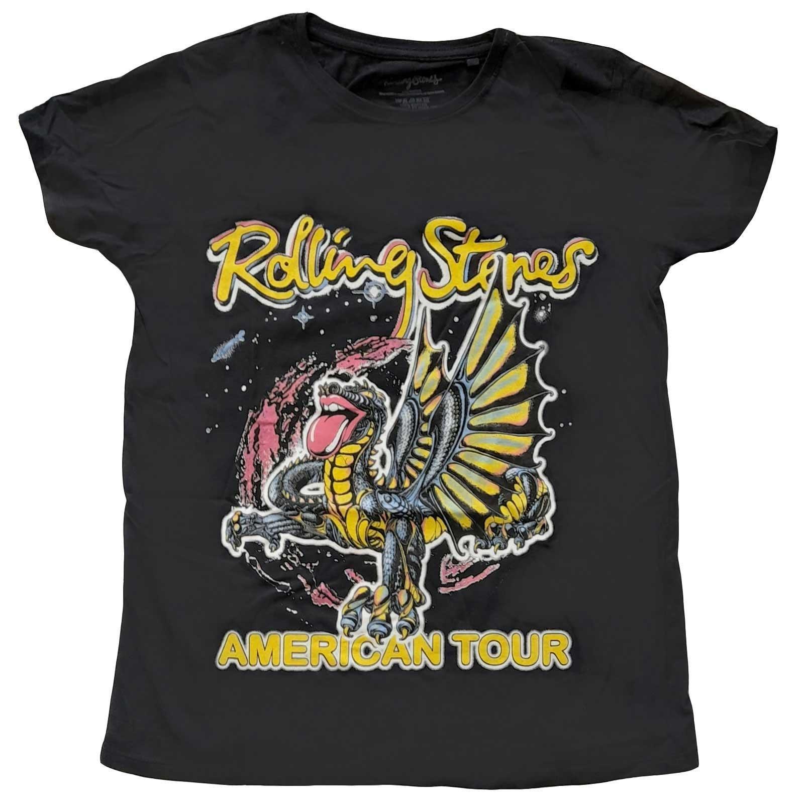 American Tour Tshirt Damen Schwarz 40 von The Rolling Stones