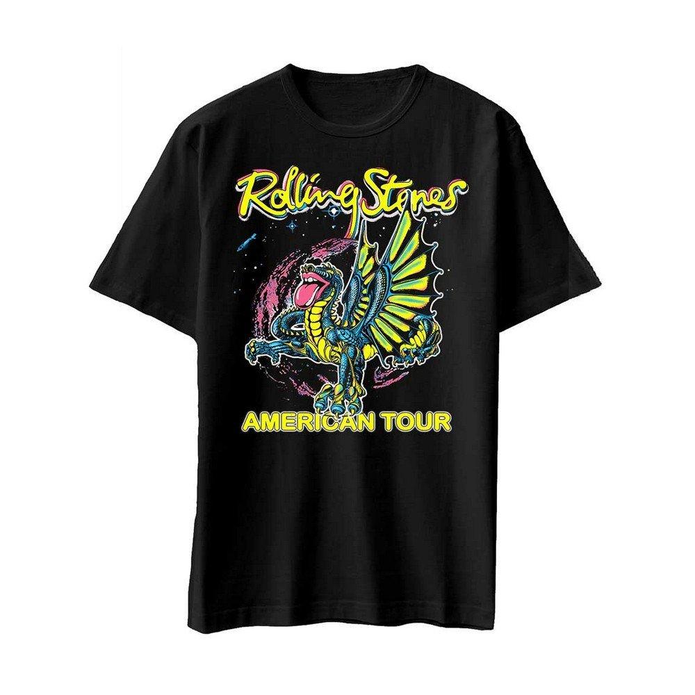 American Tour Tshirt Damen Schwarz M von The Rolling Stones