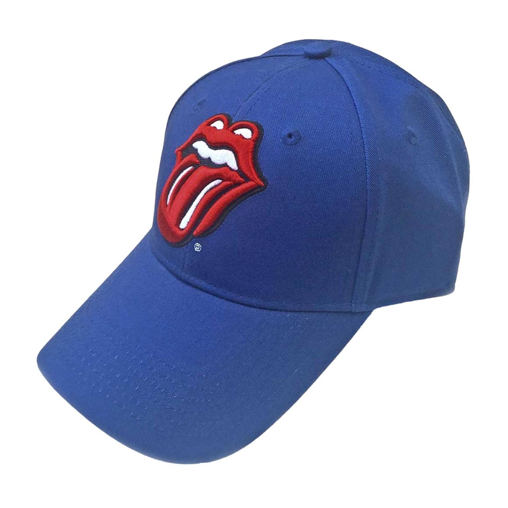 Baseballmütze Damen Blau ONE SIZE von The Rolling Stones