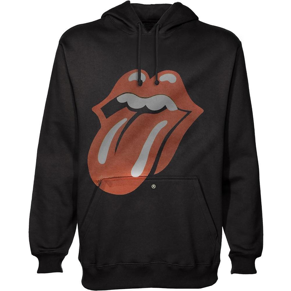 Classic Hoodie Zum Überziehen Damen Schwarz L von The Rolling Stones