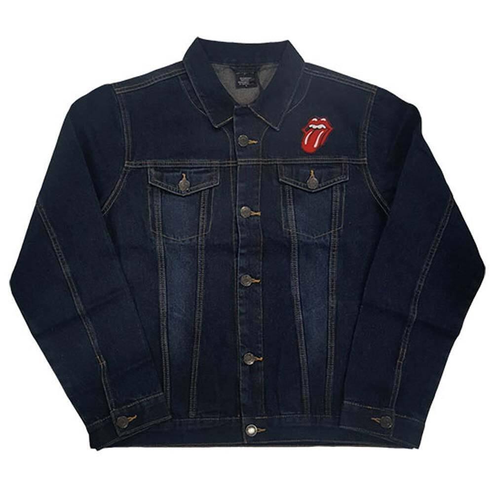 Classic Jeansjacke Damen Blau Denim M von The Rolling Stones