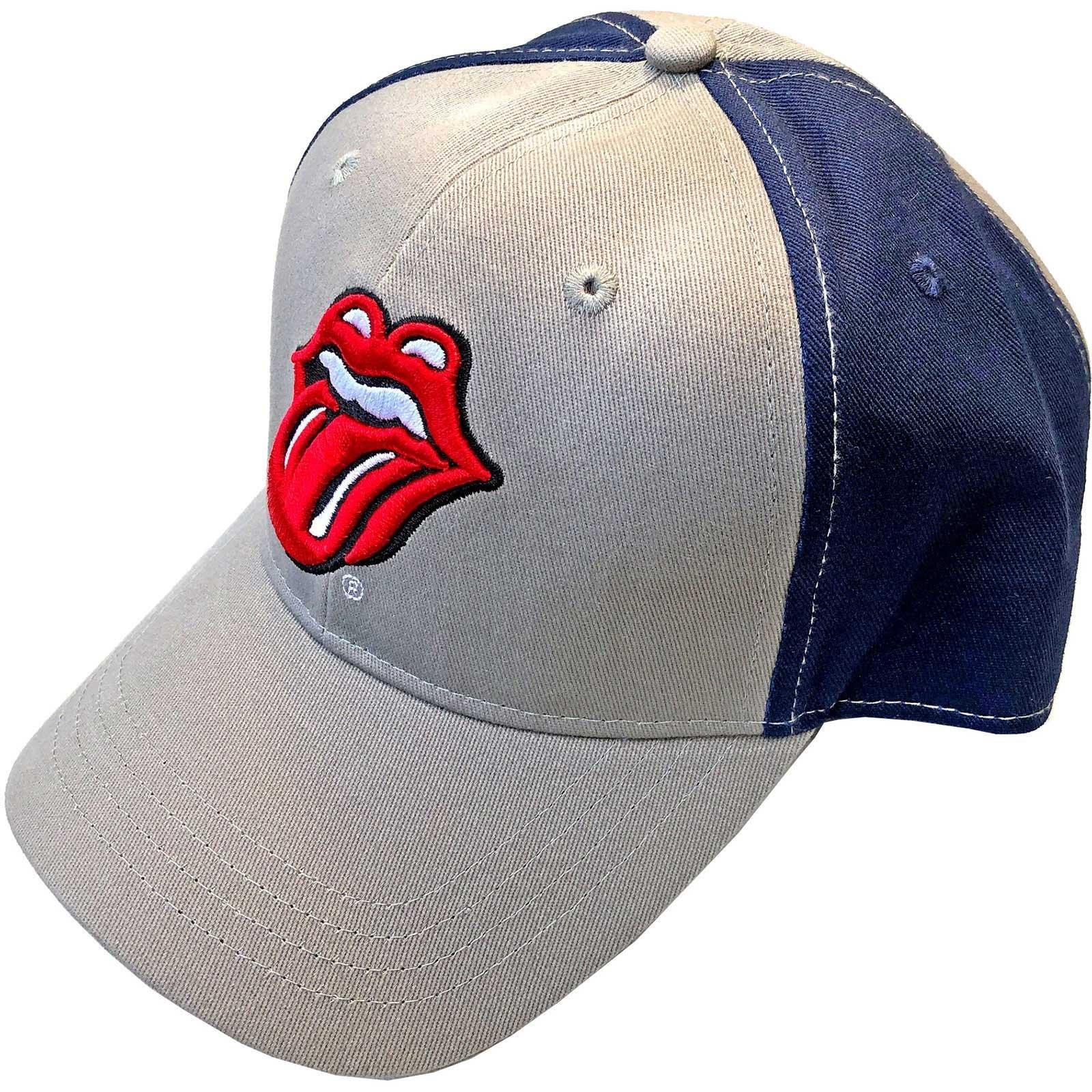 Classic Tongue Baseballmütze Damen Grau ONE SIZE von The Rolling Stones