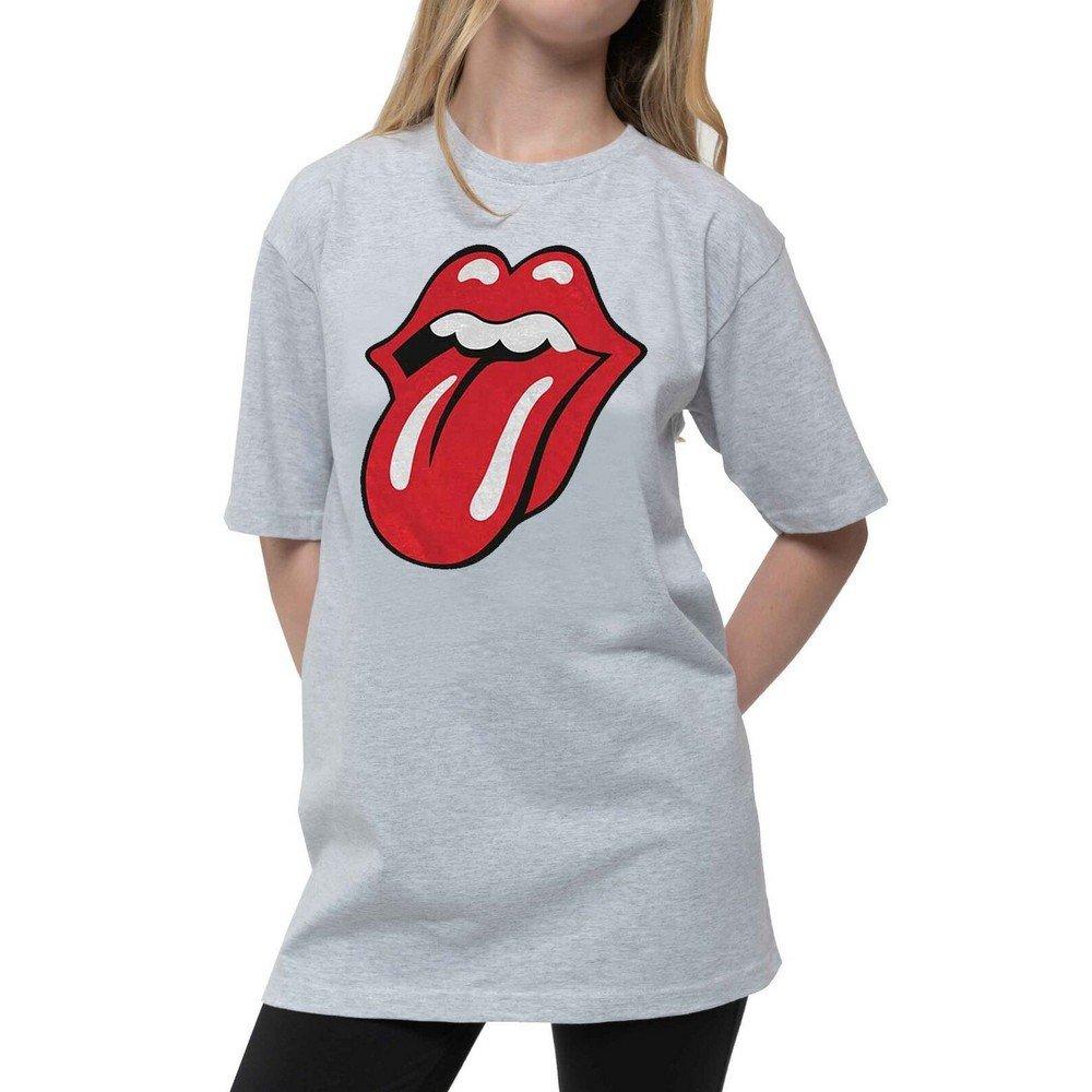 Classic Tshirt Mädchen Grau 128 von The Rolling Stones
