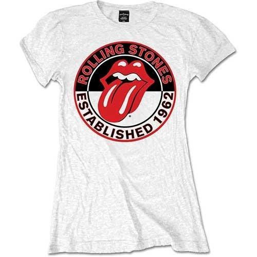 Established 1962 Tshirt Damen Weiss M von The Rolling Stones