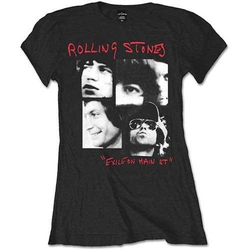 Exile Tshirt Damen Schwarz L von The Rolling Stones