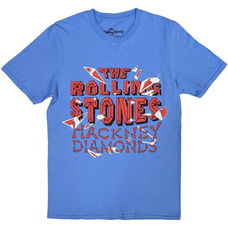 Hackney Diamonds Tshirt Damen Blau XL von The Rolling Stones