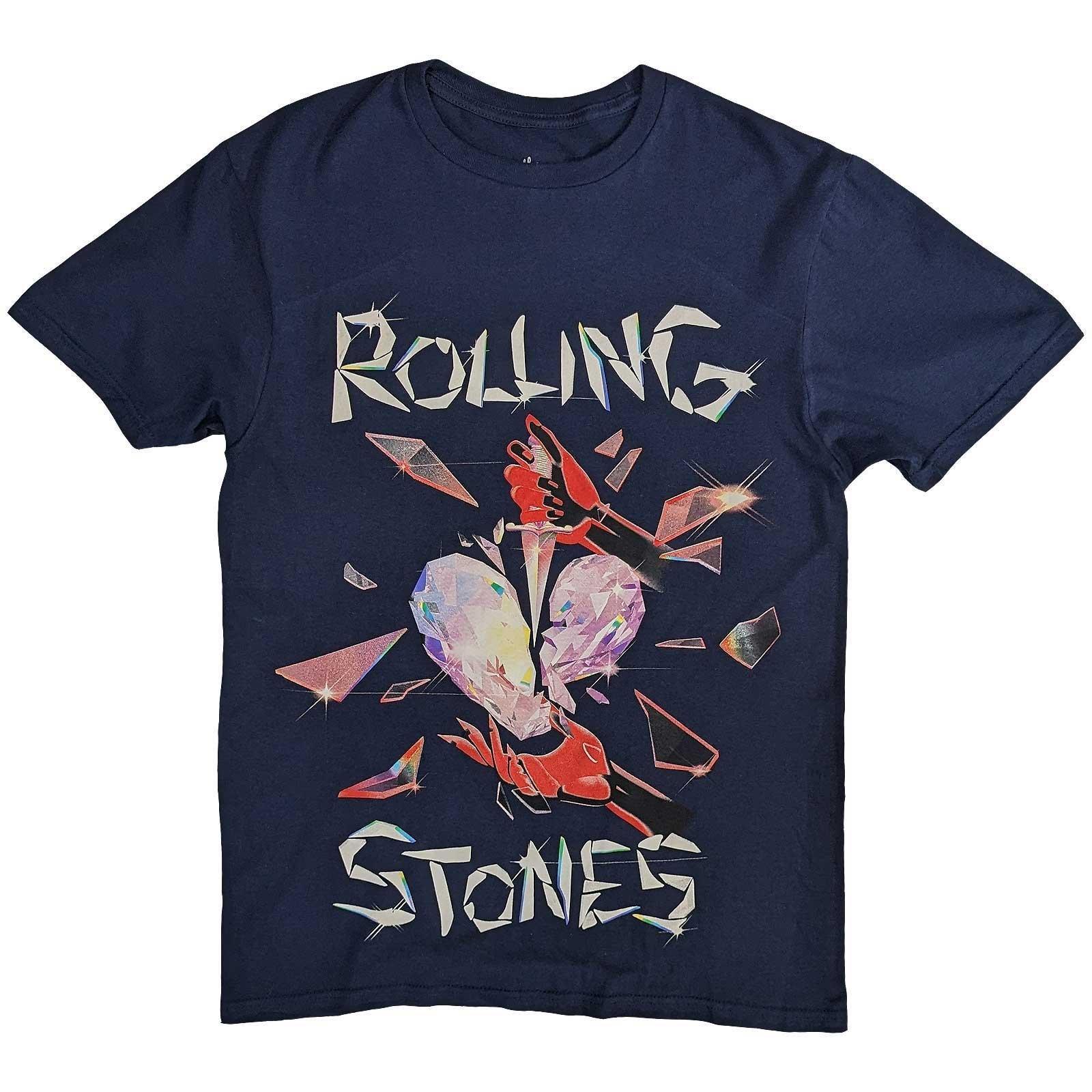 Hackney Diamonds Tshirt Herren Marine L von The Rolling Stones