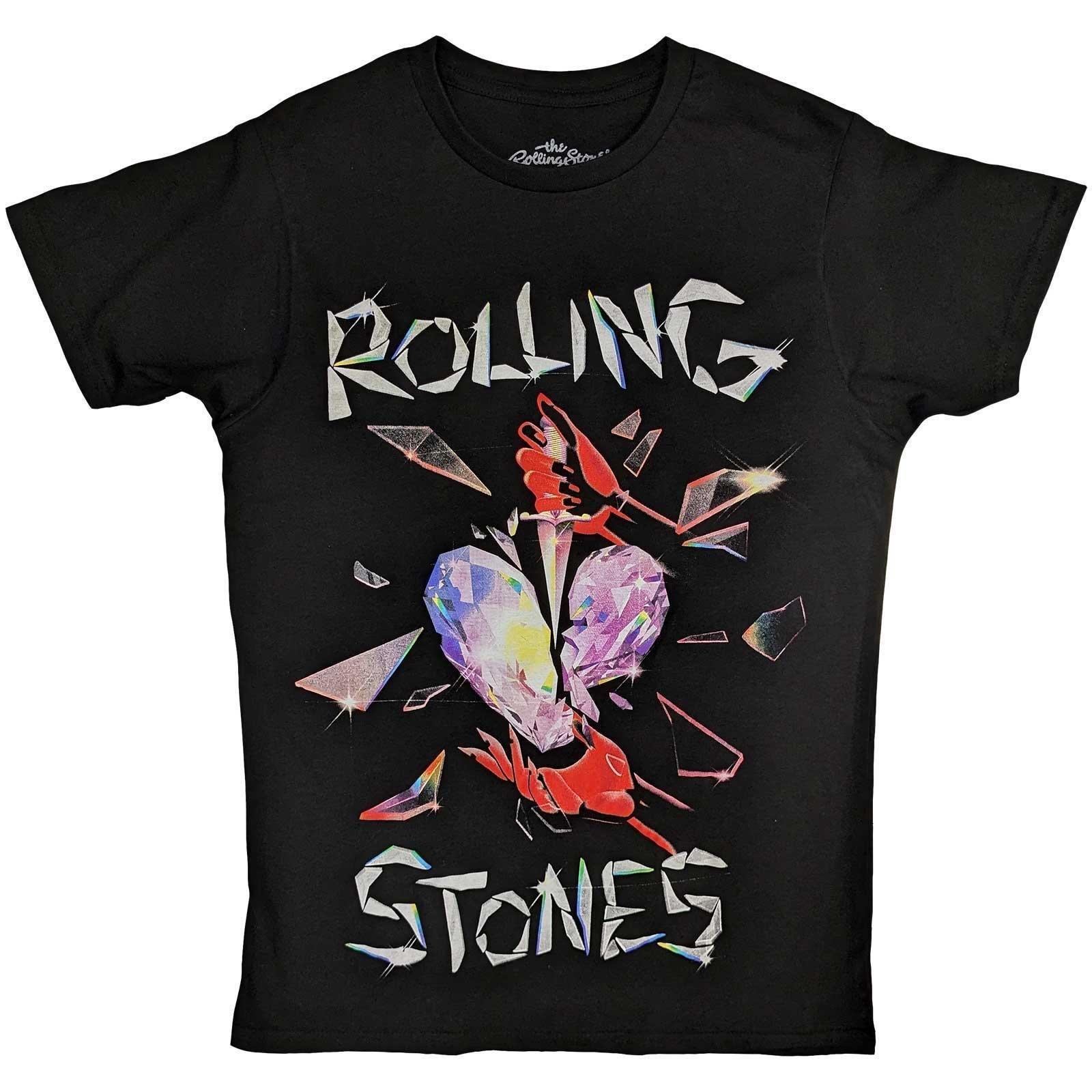 Hackney Diamonds Tshirt Herren Schwarz L von The Rolling Stones