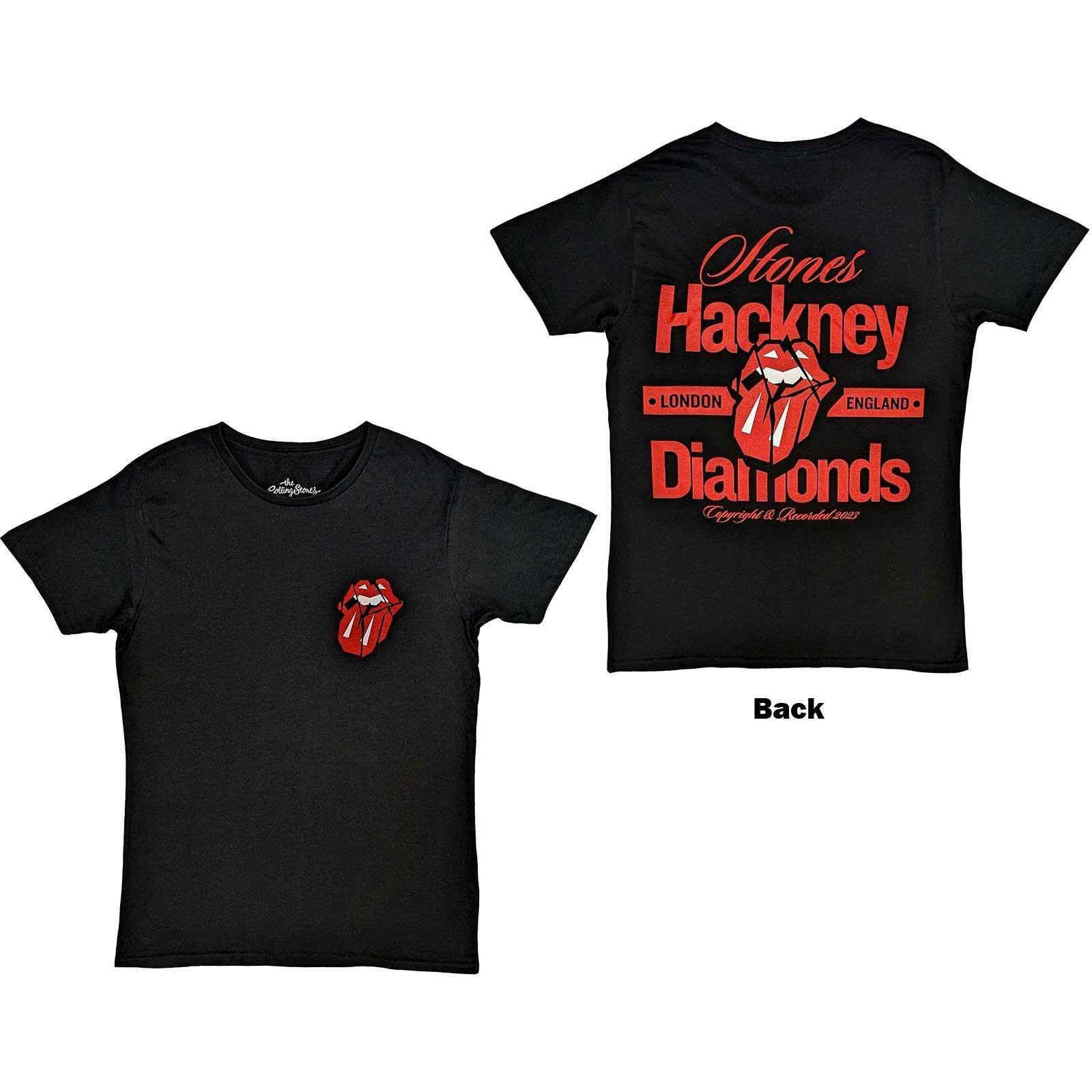Hackney Diamonds Tshirt Herren Schwarz M von The Rolling Stones