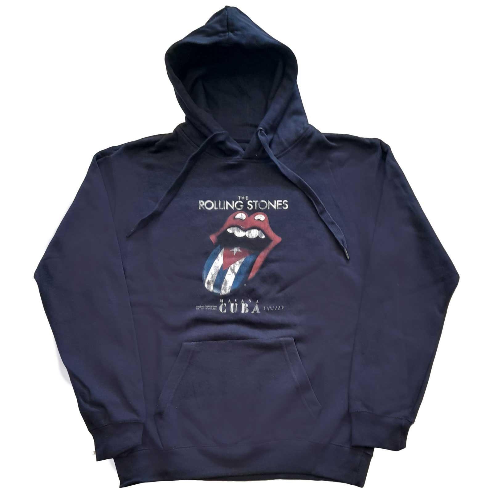 Havana Cuba Kapuzenpullover Damen Marine M von The Rolling Stones