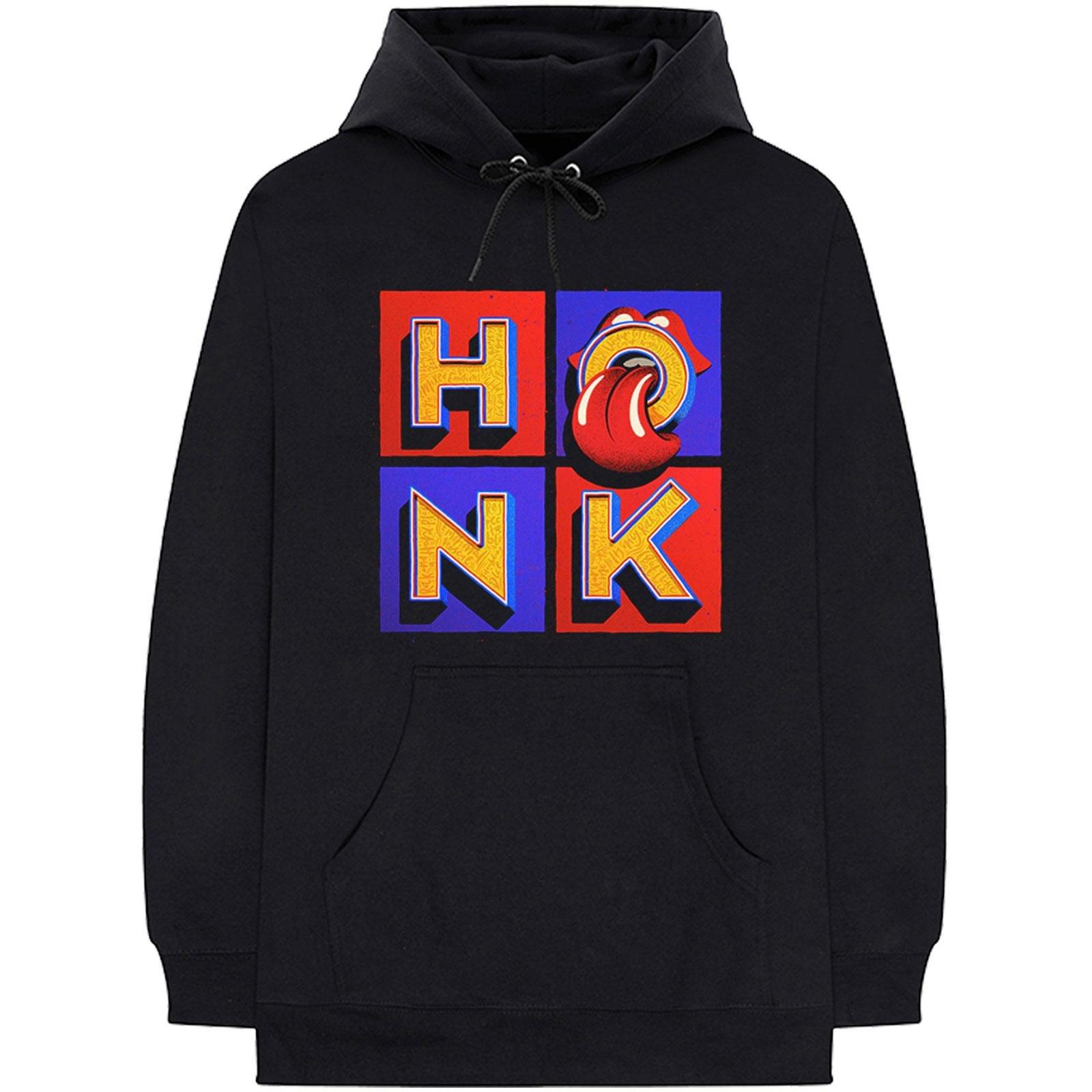 Honk Hoodie Zum Überziehen Damen Schwarz M von The Rolling Stones