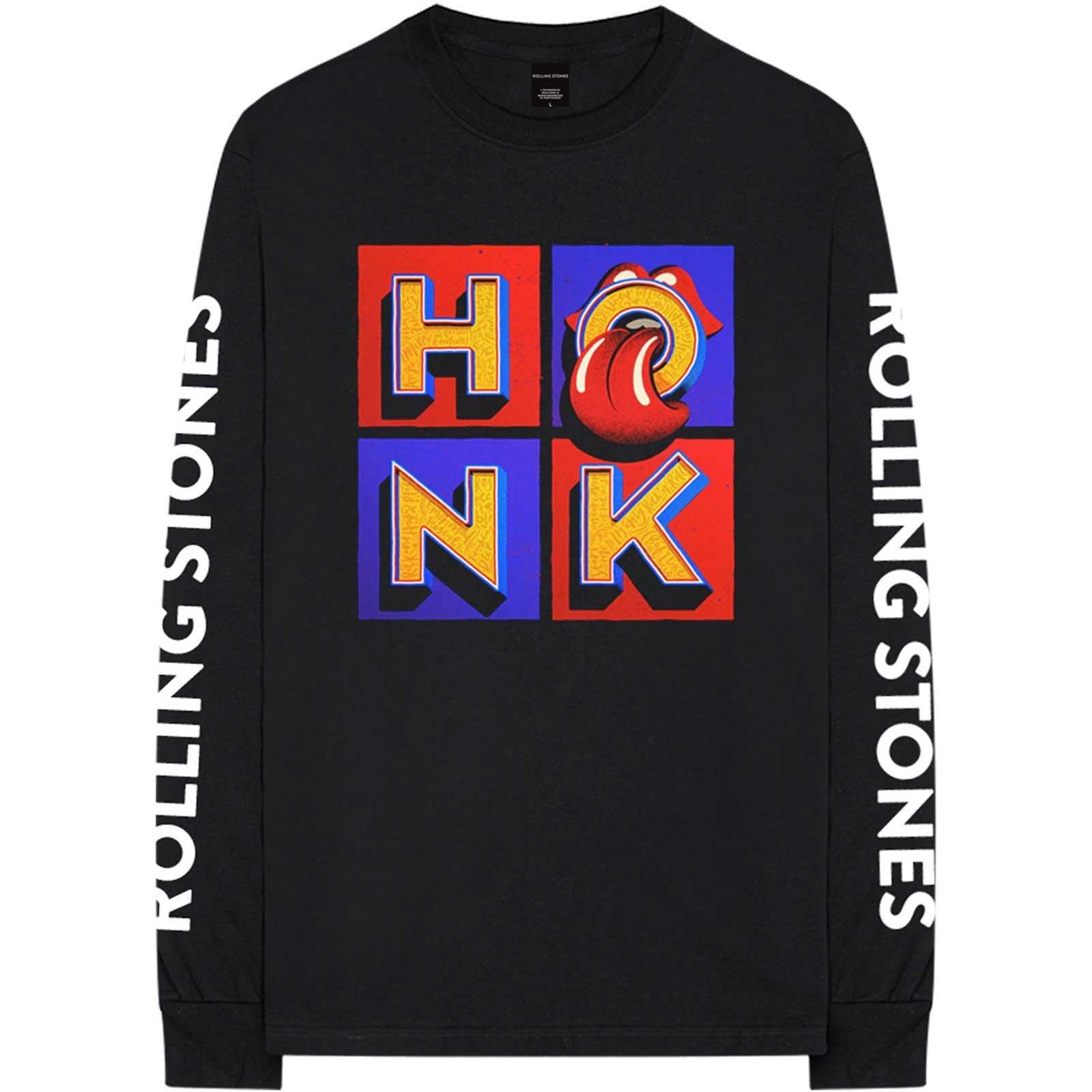 Honk Sweatshirt Damen Schwarz L von The Rolling Stones