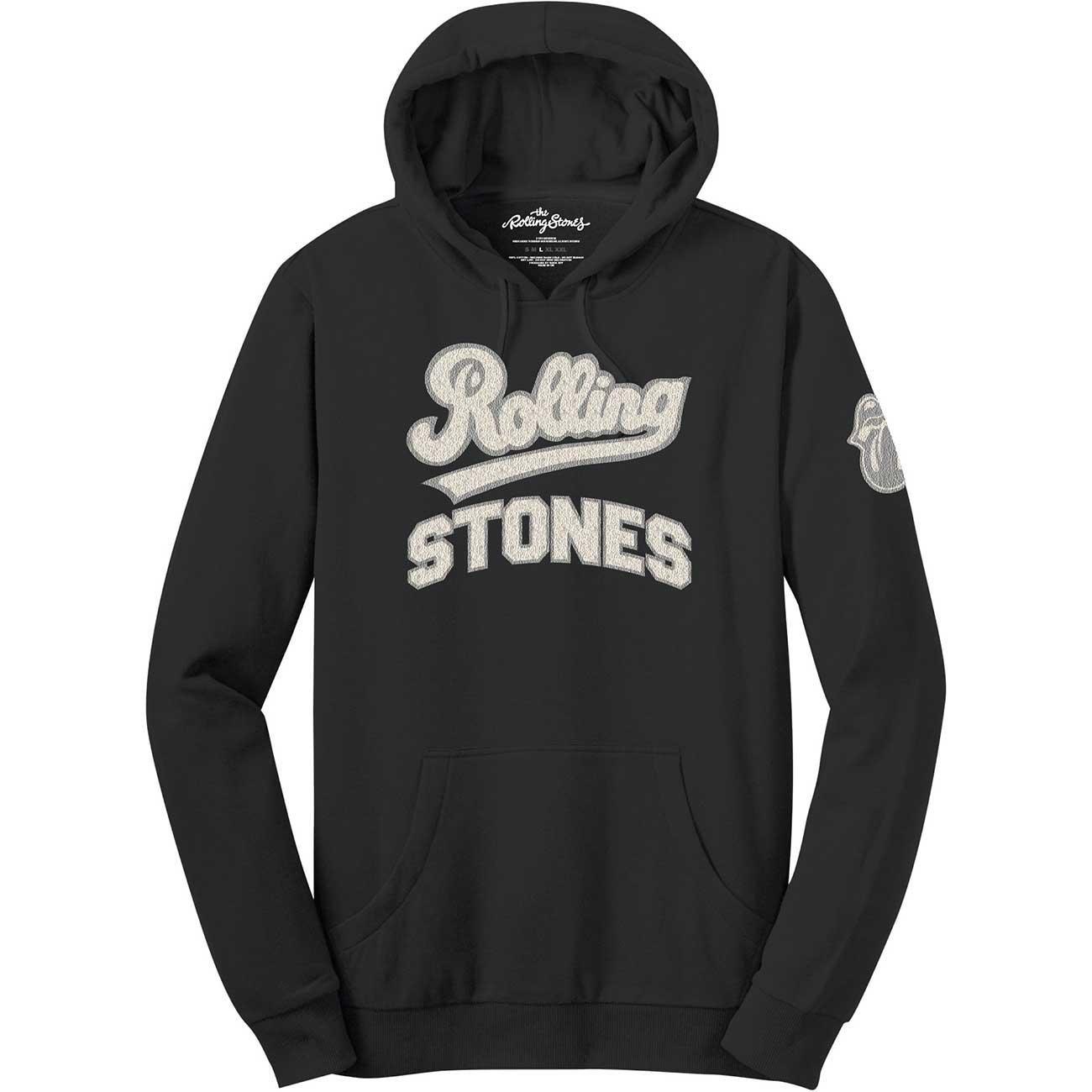 Hoodie Zum Überziehen Damen Schwarz XL von The Rolling Stones