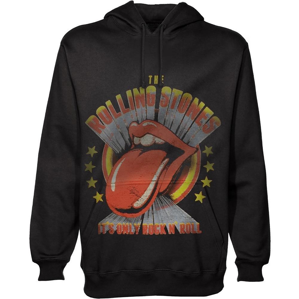 It's Only Rock N Roll Hoodie Zum Überziehen Damen Schwarz S von The Rolling Stones