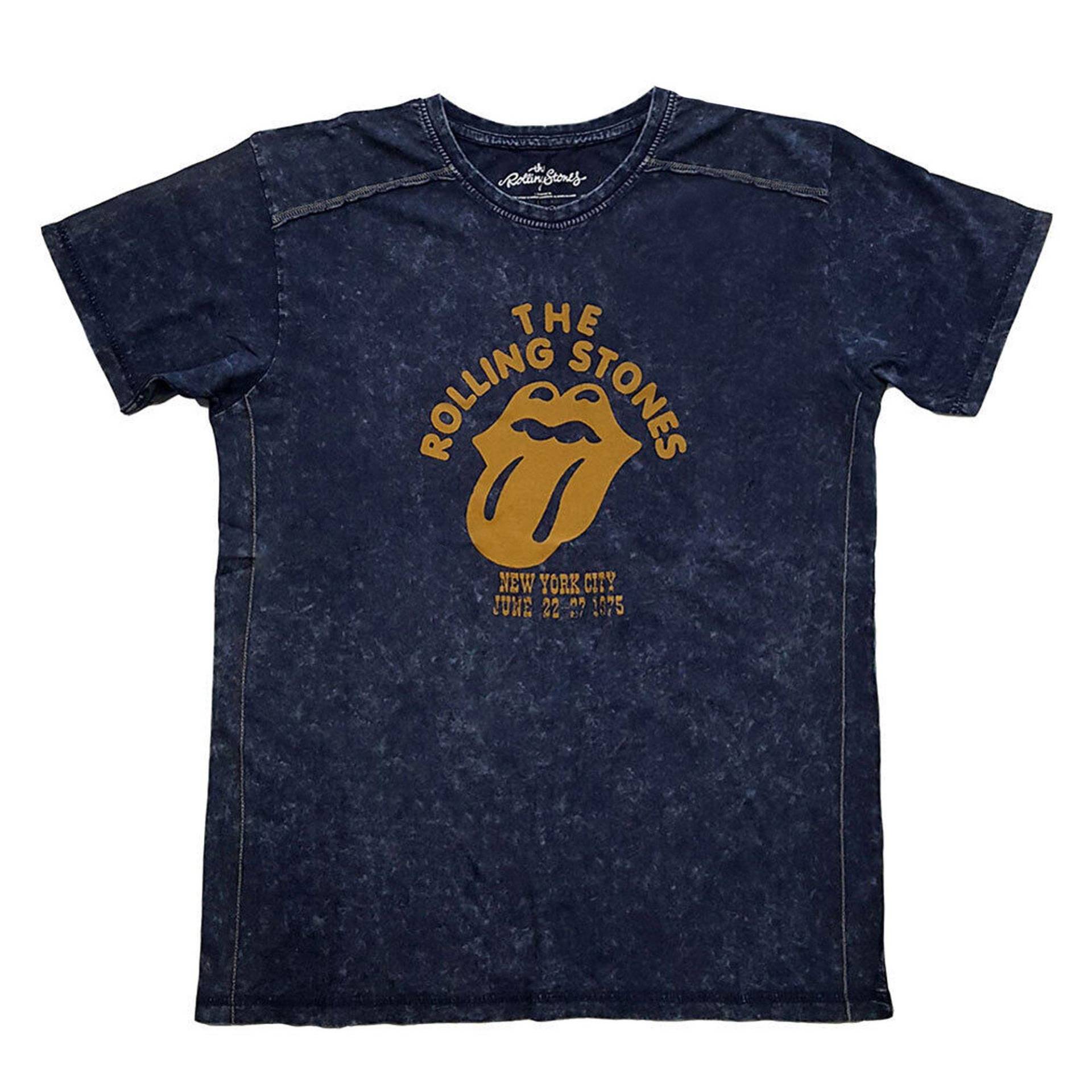 New York City 75 Tshirt Damen Marine S von The Rolling Stones