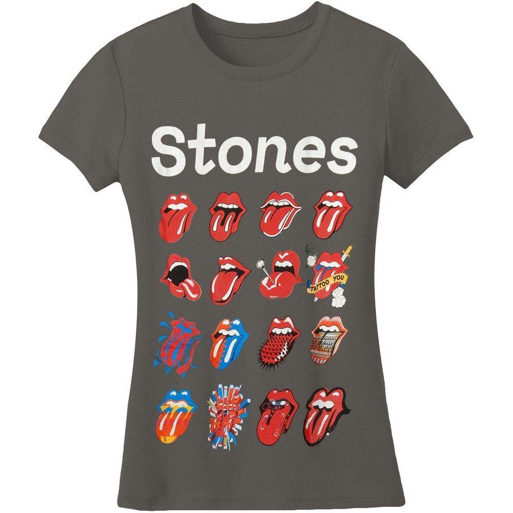 No Filter Evolution Tshirt Damen Grau XL von The Rolling Stones