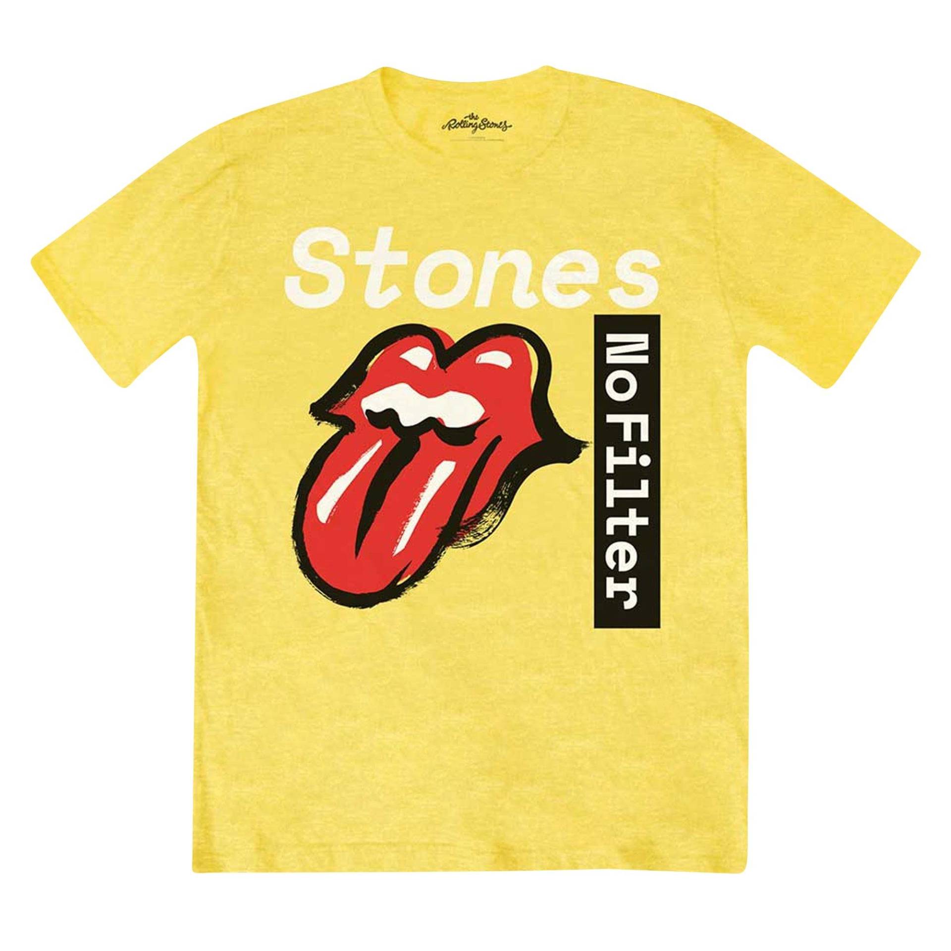 No Filter Tshirt Damen Gelb XL von The Rolling Stones