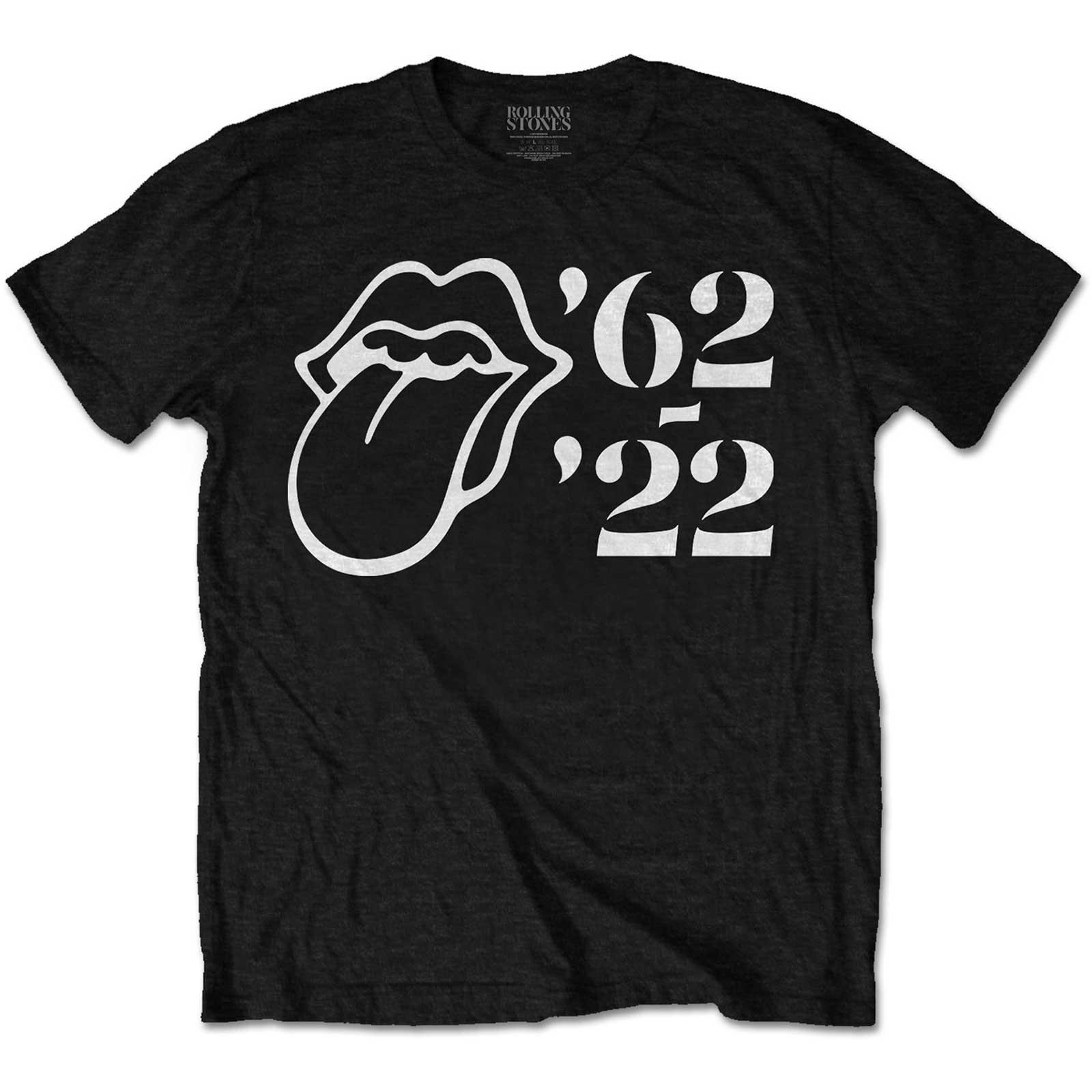 Sixty '62 '22 Tshirt Damen Schwarz L von The Rolling Stones