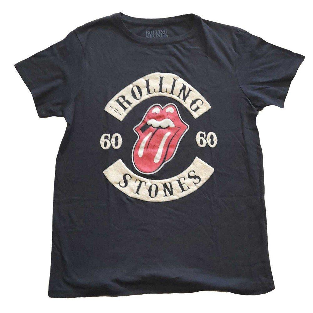 Sixty Biker Tshirt Damen Schwarz L von The Rolling Stones