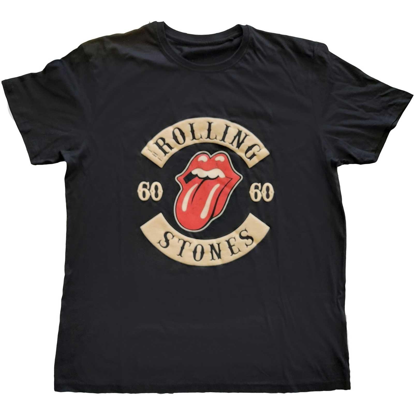 Sixty Biker Tshirt Damen Schwarz L von The Rolling Stones