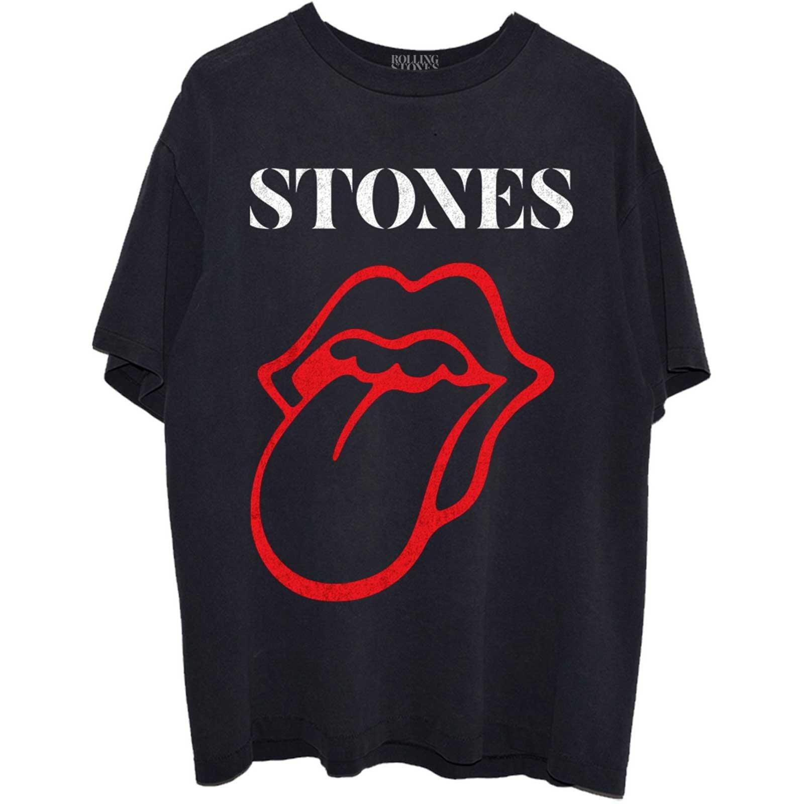 Sixty Tshirt Damen Schwarz L von The Rolling Stones