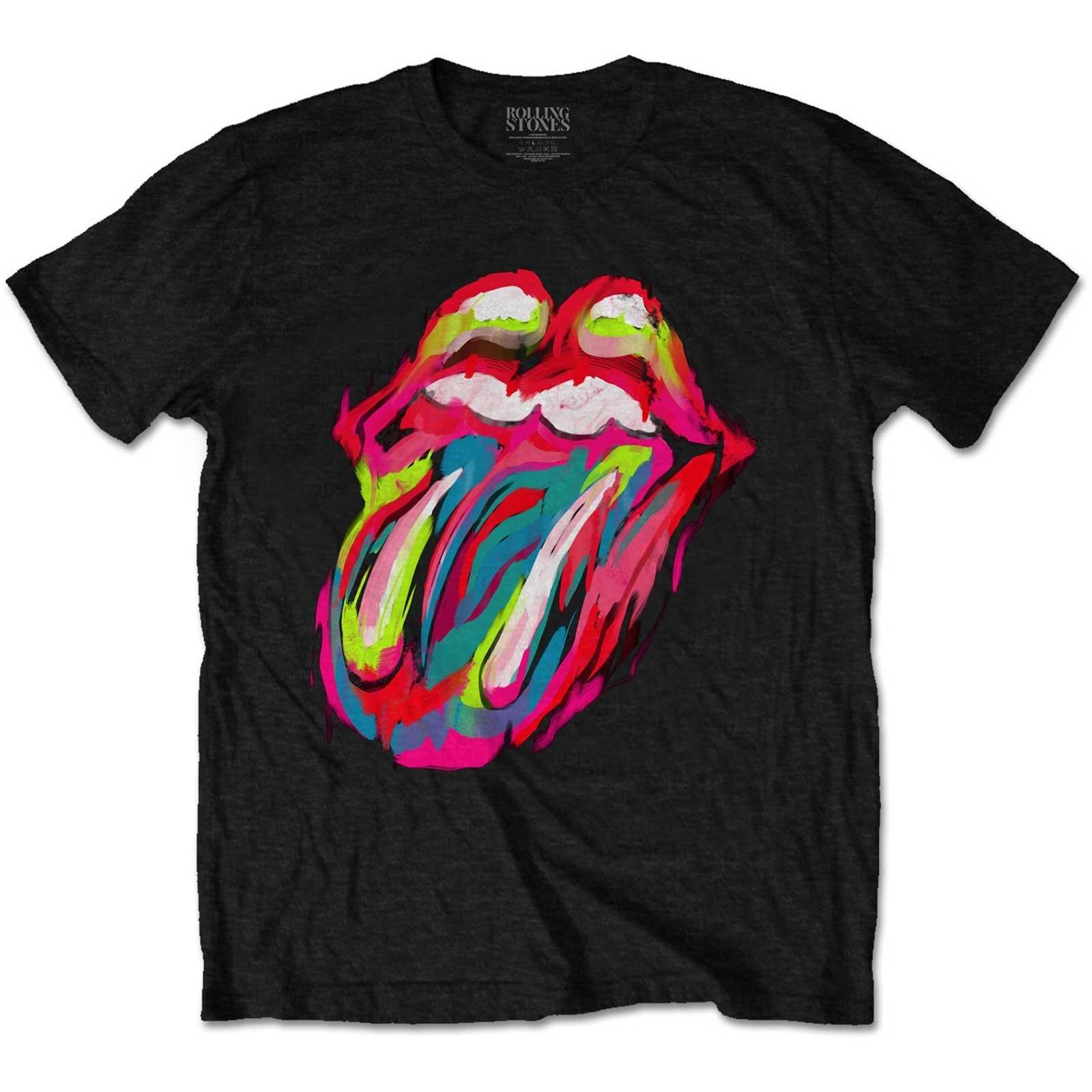 Sixty Tshirt Damen Schwarz XL von The Rolling Stones