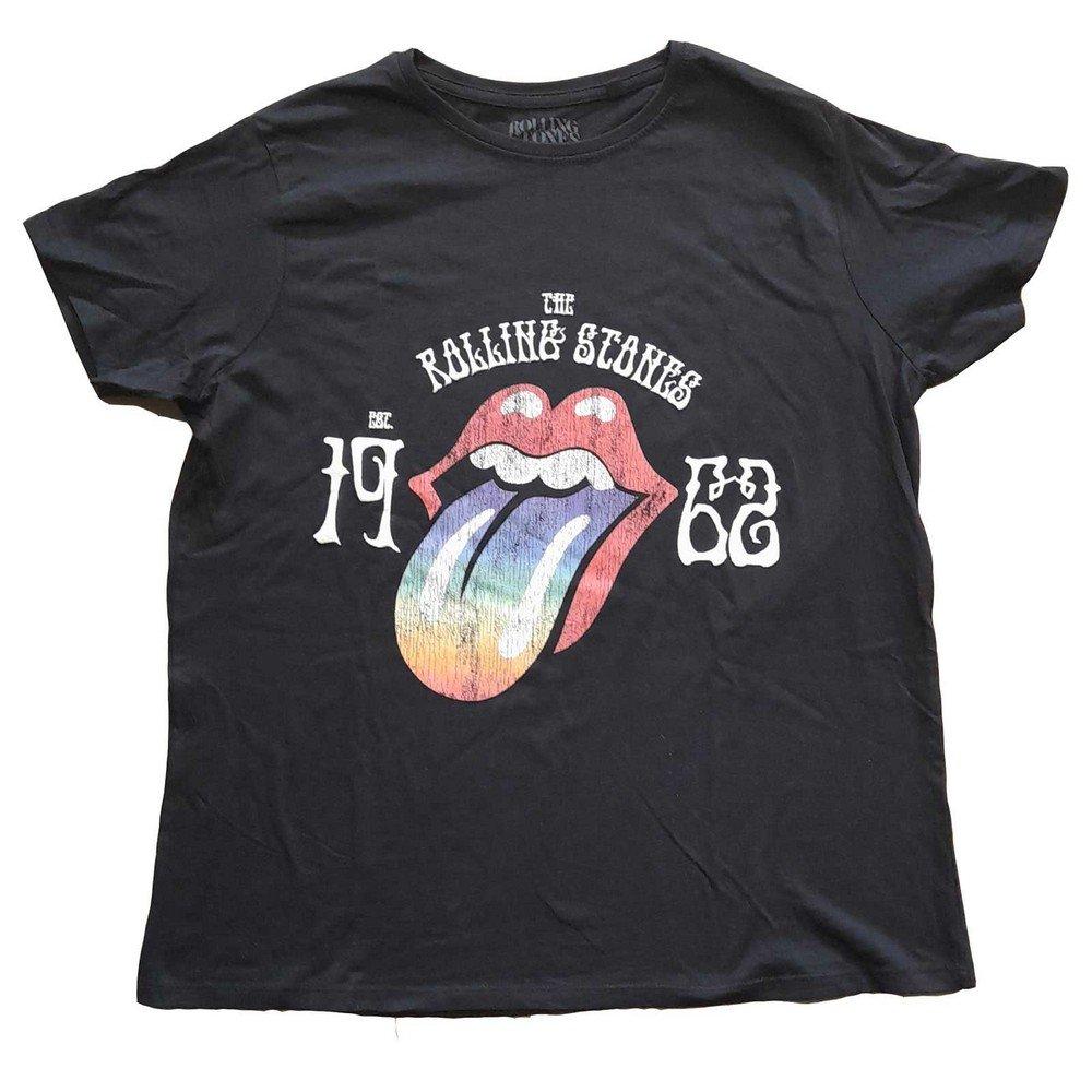 Sixty Tshirt Hibuild Damen Schwarz L von The Rolling Stones