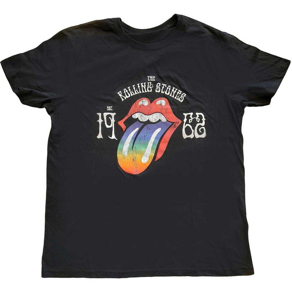 Sixty Tshirt Hibuild Damen Schwarz L von The Rolling Stones