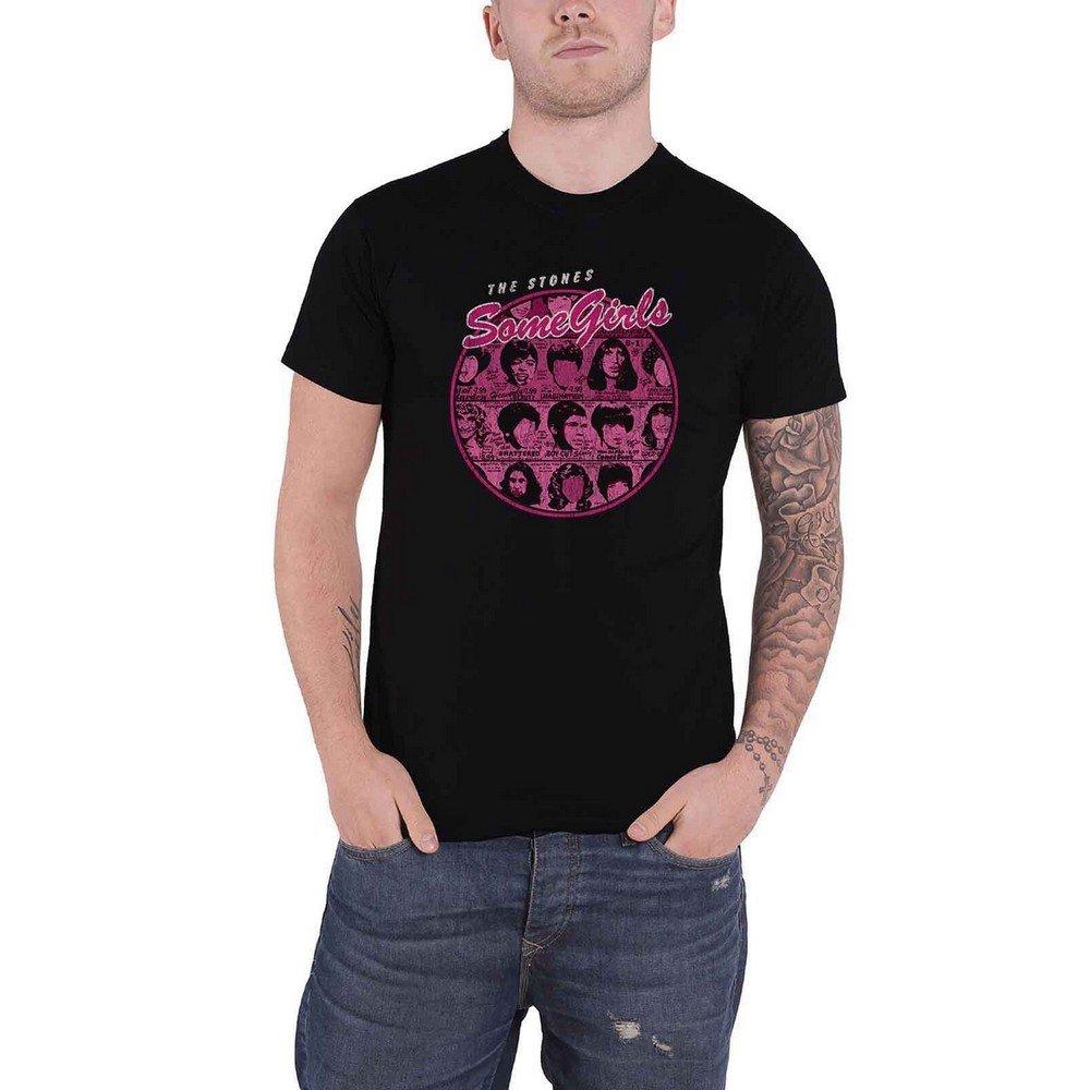 Some Girls Version 1 Tshirt Damen Schwarz S von The Rolling Stones