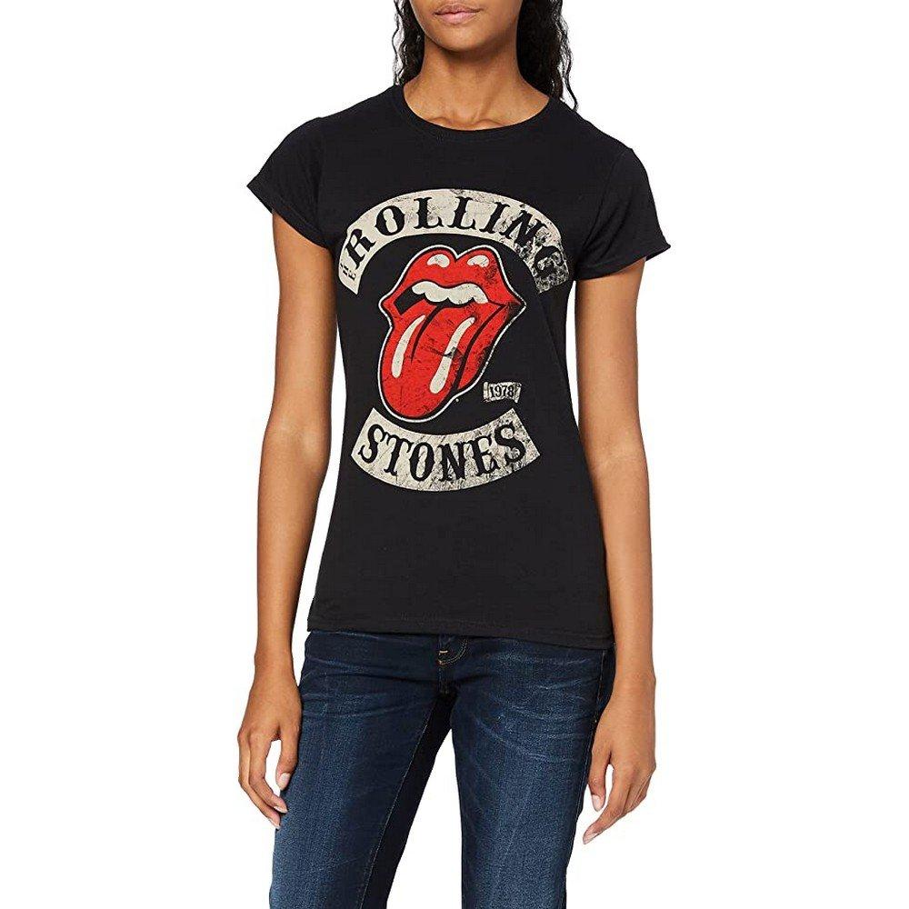 Tour 1978 Tshirt Damen Schwarz 4XL von The Rolling Stones