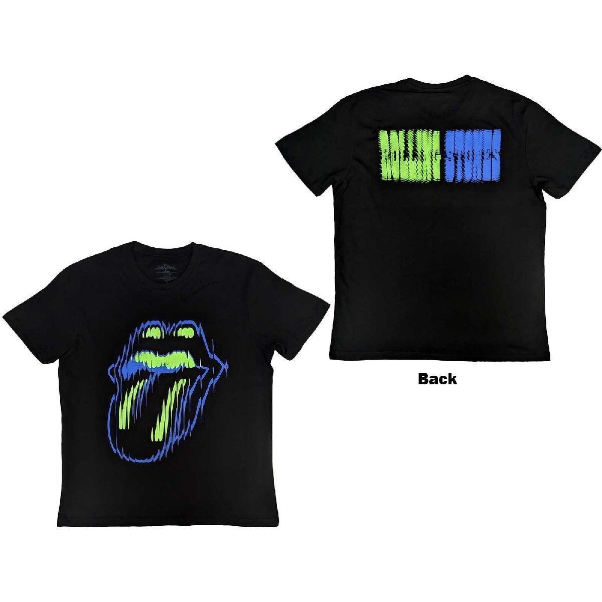 Tshirt Damen Schwarz L von The Rolling Stones