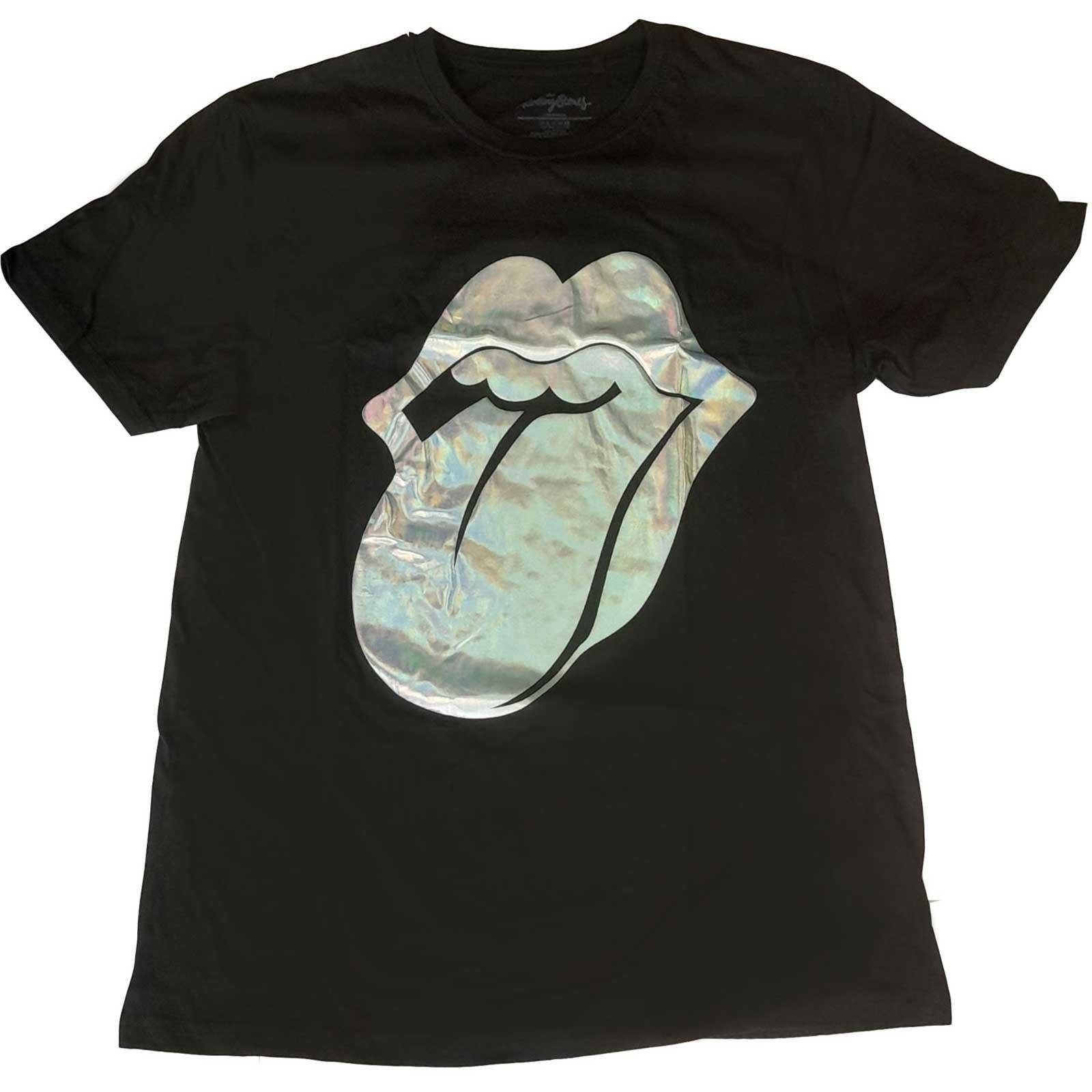 Tshirt Logo Damen Schwarz 3XL von The Rolling Stones