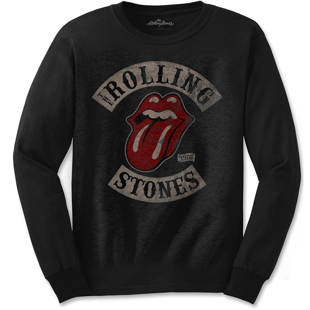 Us Tour '78 Tshirt Langärmlig Damen Schwarz M von The Rolling Stones
