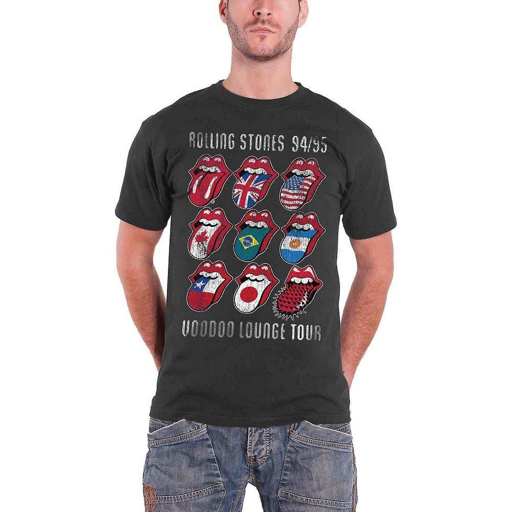 Voodoo Lounge Tshirt Damen Grau S von The Rolling Stones