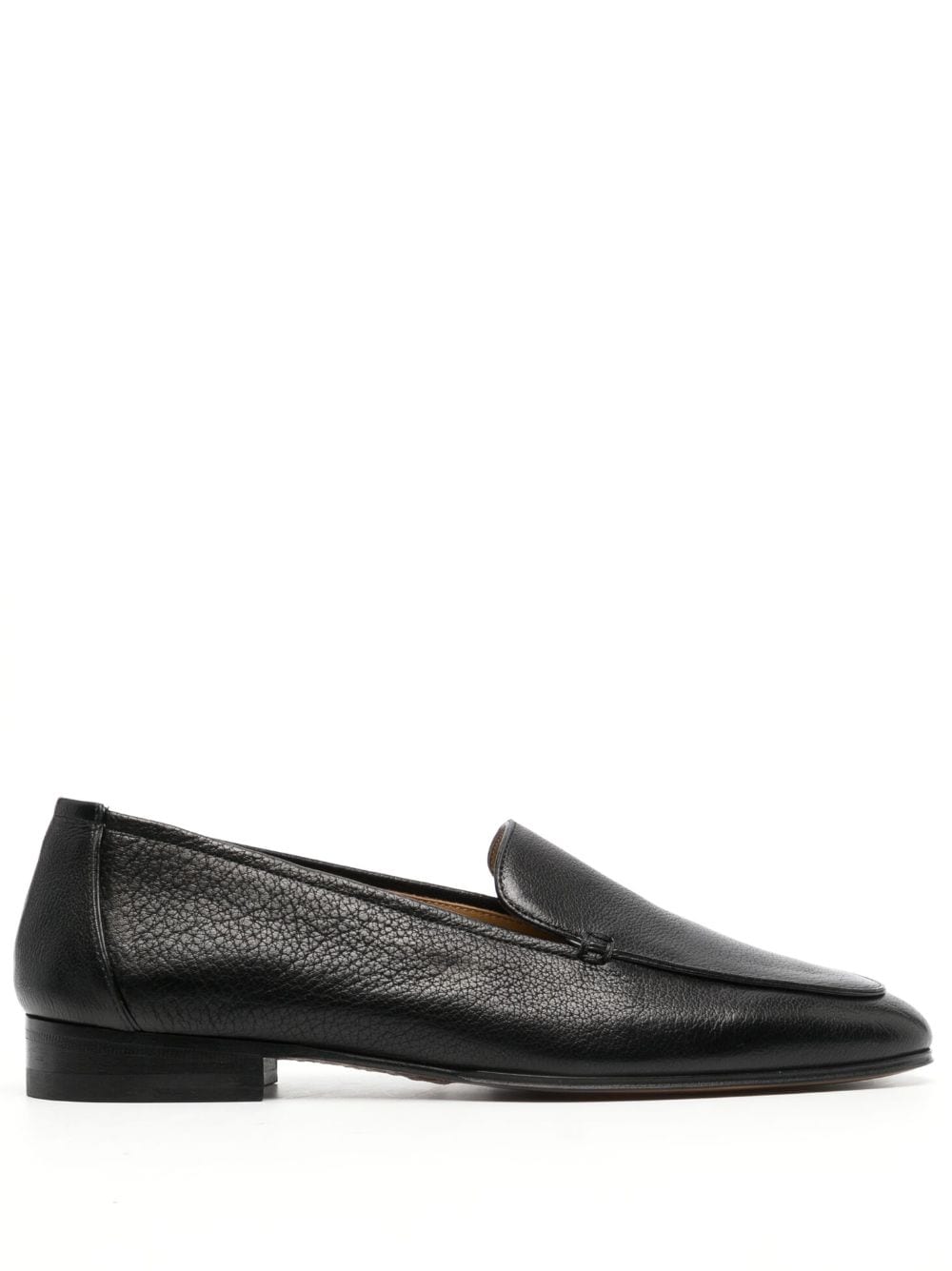 The Row Adam leather loafers - Black von The Row