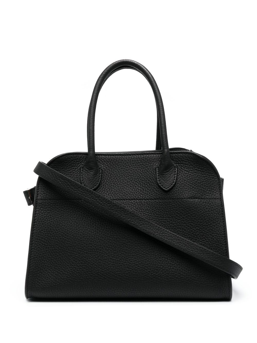 The Row Margaux leather bag - Black von The Row