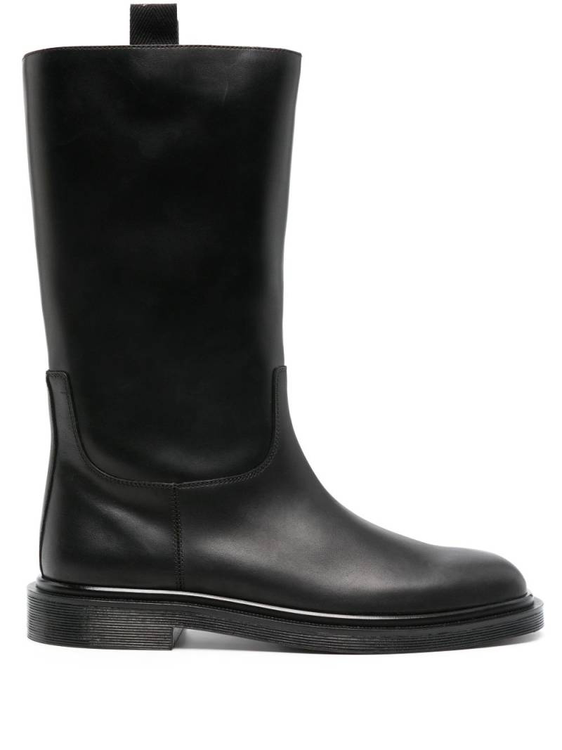 The Row Ranger leather boots - Black von The Row