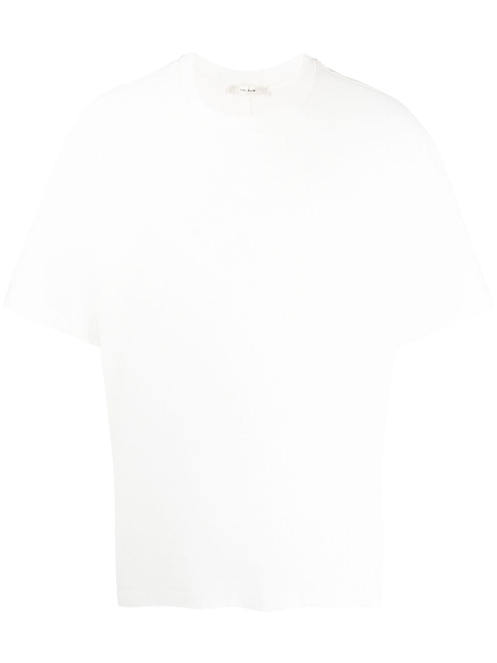The Row crew neck cotton T-shirt - White