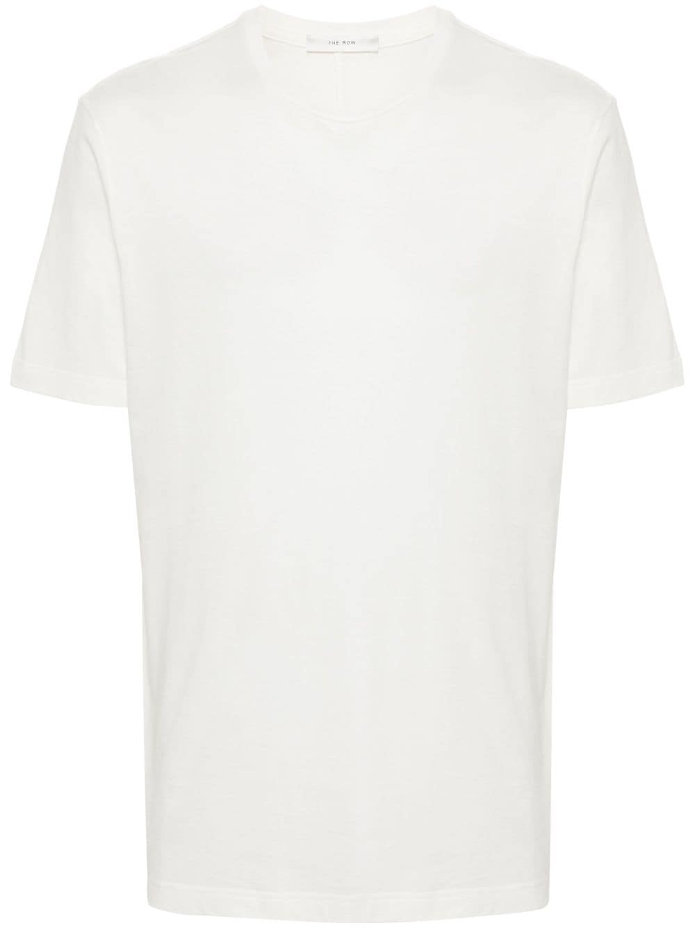 The Row finished-edge cotton T-Shirt - White von The Row