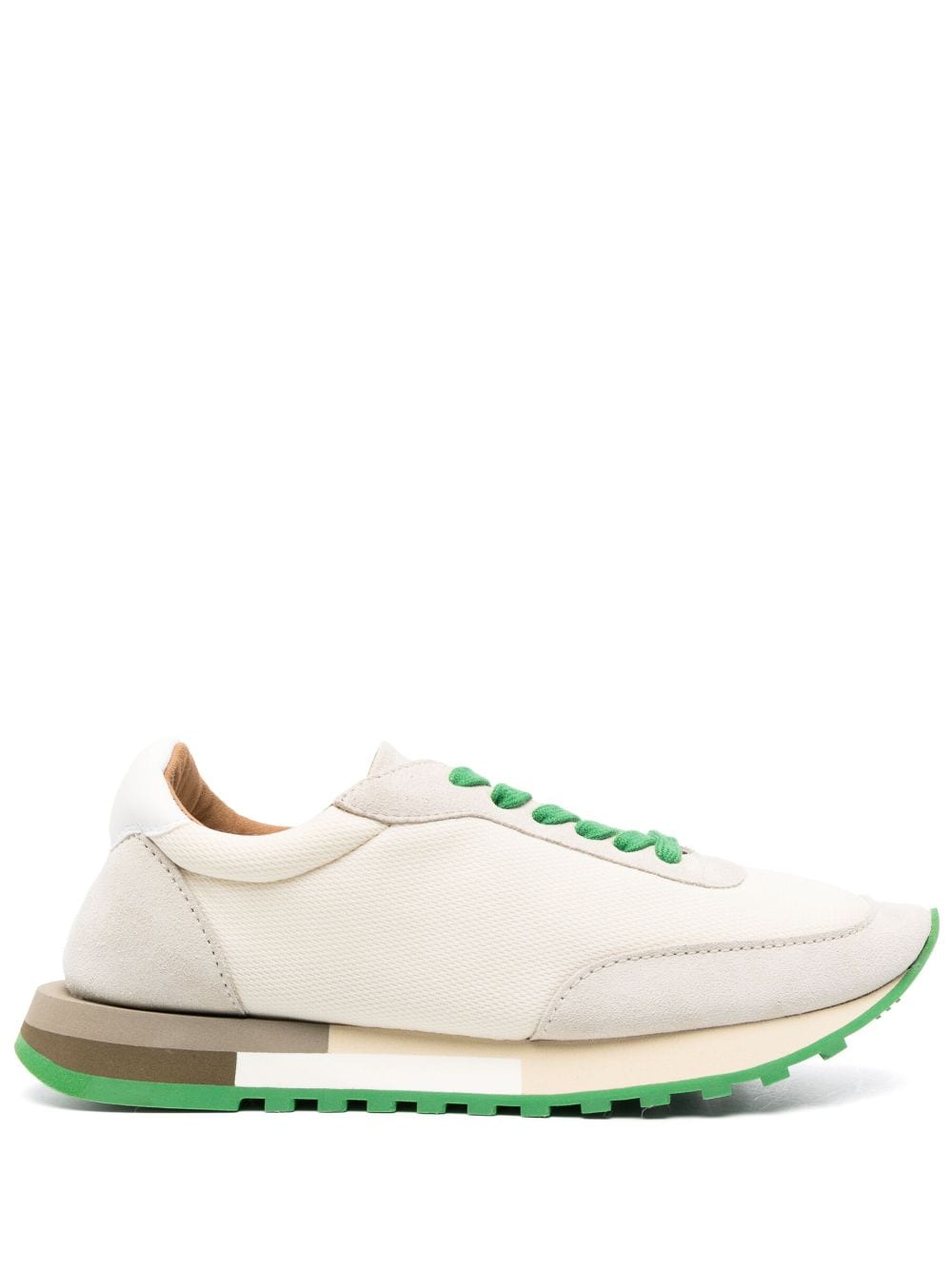 The Row multicolour flat trainers - White von The Row