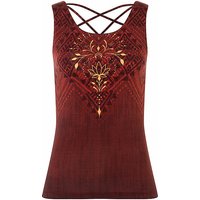 THE SPIRIT OF OM Damen Yogatank Shakti dunkelrot | XL THE SPIRIT OF OM Damen Yogatank Shakti dunkelrot | XL von The Spirit of OM