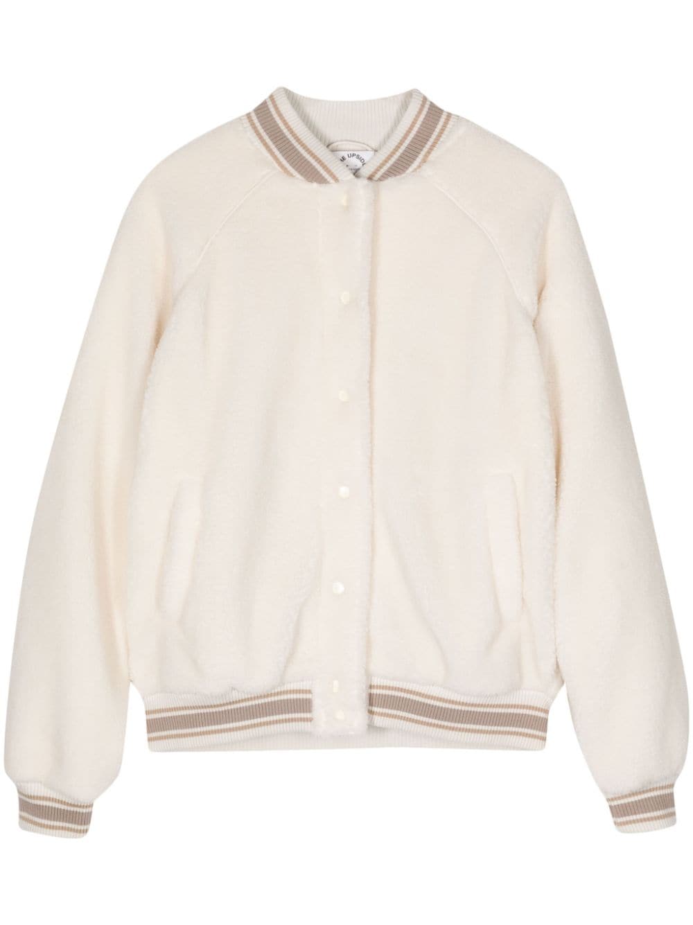 The Upside Banks cotton bomber jacket - White von The Upside